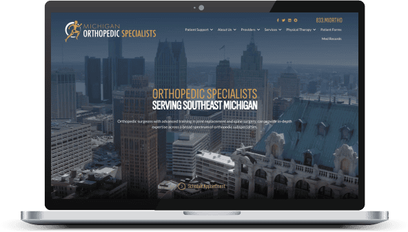 Laptop for Michigan Orthopedic Specialists